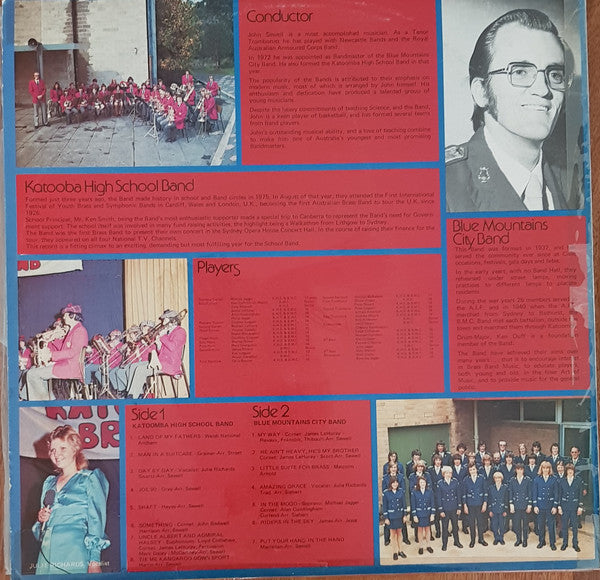 Katoomba High School Brass Band, Blue Mountains City Band : Something Our Way (LP, Album)