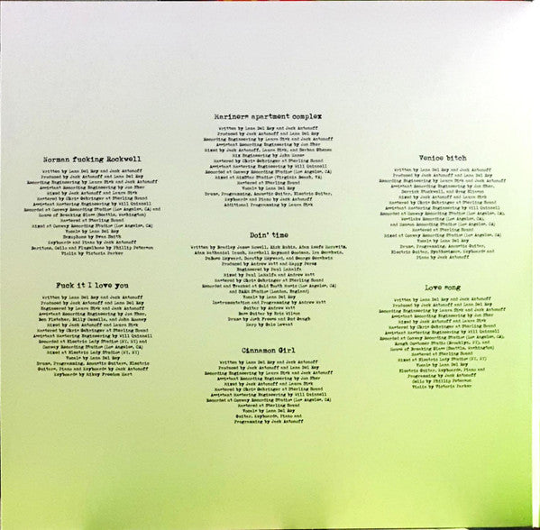 Lana Del Rey : NFR! (2xLP, Album, RE, RP)