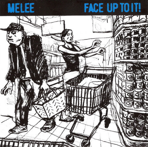 Melee (3) / Face Up To It! : Distort Boston Bordeaux (7&quot;)