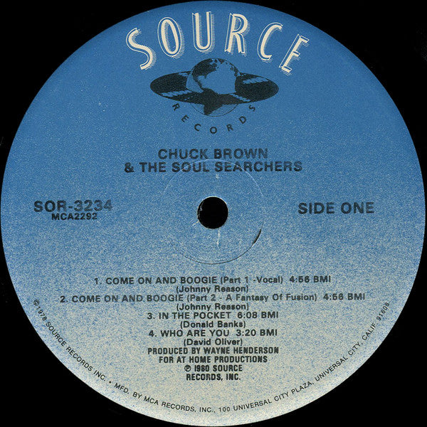 Chuck Brown & The Soul Searchers : Funk Express (LP, Album, Glo)