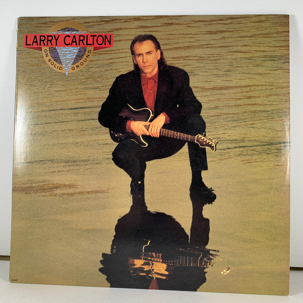 Larry Carlton : On Solid Ground (LP, Album, Glo)