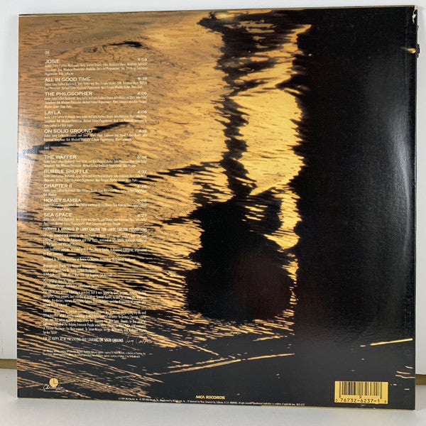 Larry Carlton : On Solid Ground (LP, Album, Glo)