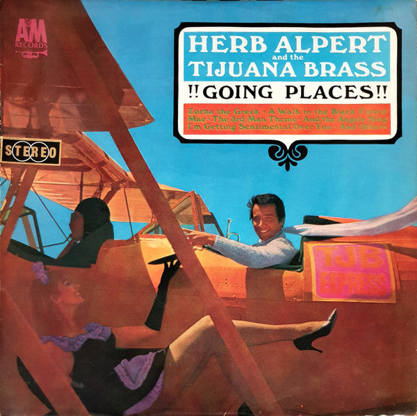 Herb Alpert &amp; The Tijuana Brass : !!Going Places!! (LP, Album, RE)