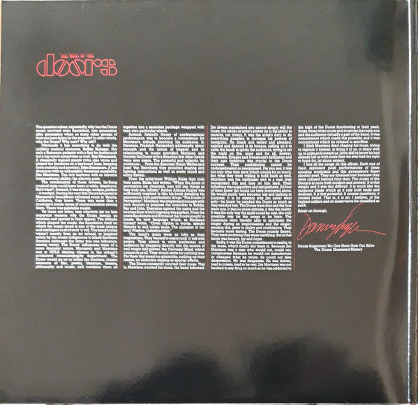 The Doors : The Best Of The Doors (2xLP, Comp, RM, Red)