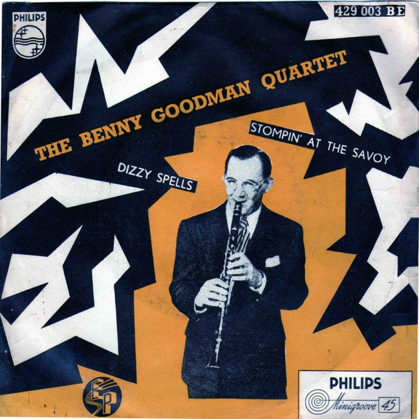 The Benny Goodman Quartet : Stompin&#39; At The Savoy / Dizzy Spells (7&quot;, Single)