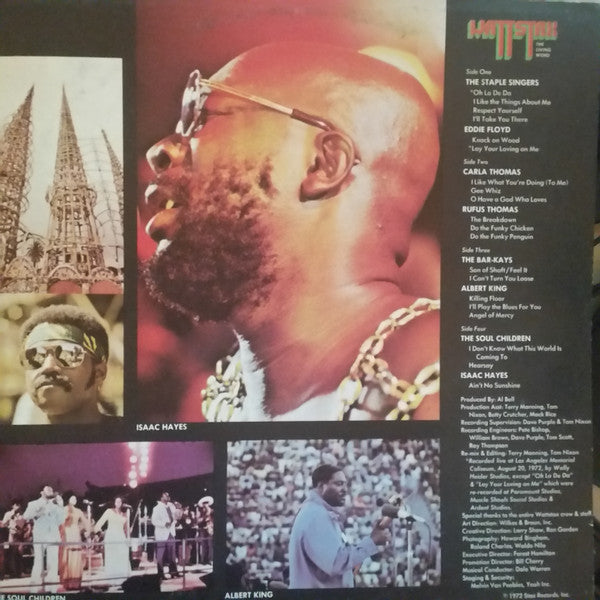 Various : Wattstax: The Living Word (2xLP, Album, Gat)