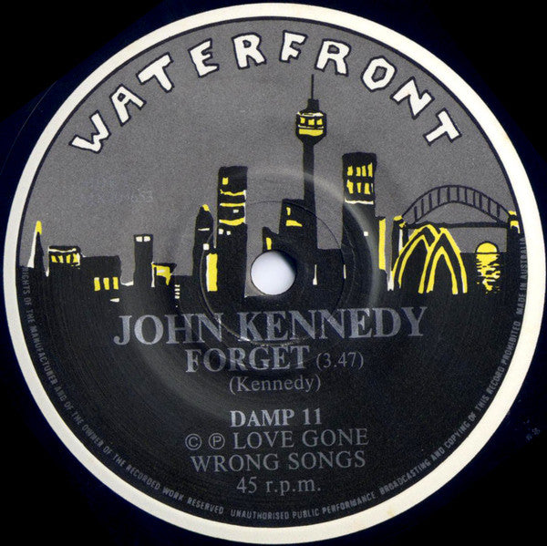 John Kennedy : Forget / The End Of The Affair (7", Single)