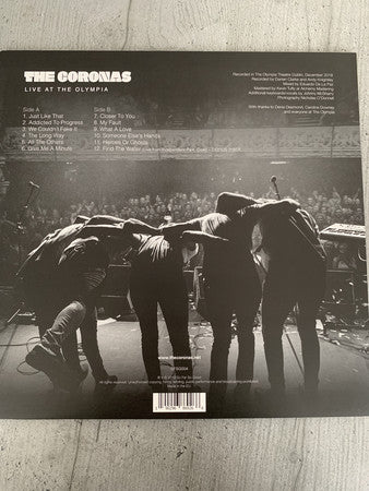 The Coronas : Live At The Olympia (LP, Album, Cle)