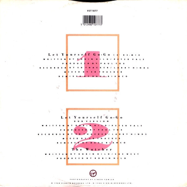 Scarlett & Black : Let Yourself Go-Go (12")