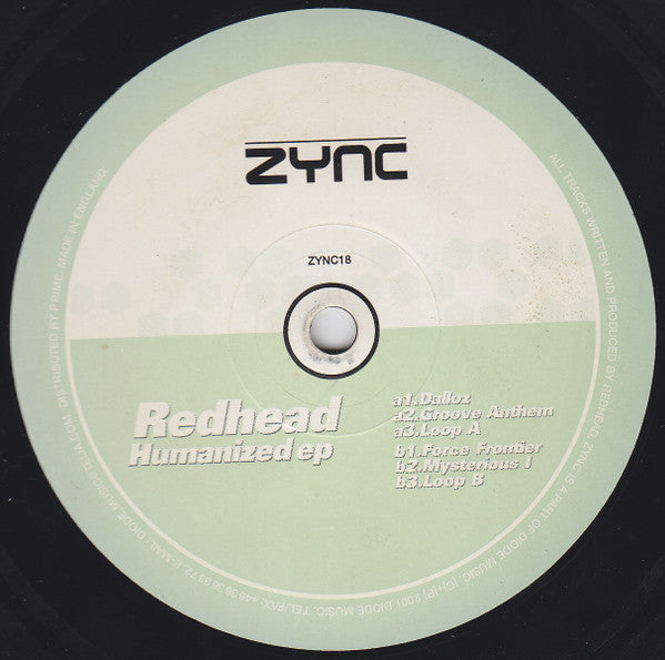 Redhead : Humanized EP (12", EP)