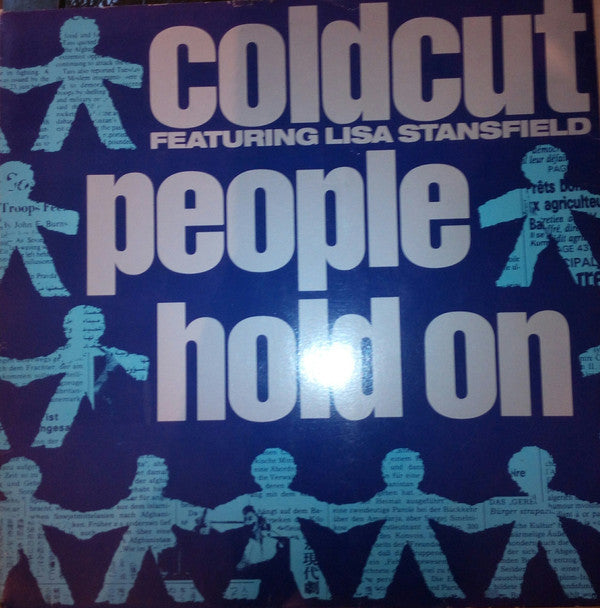 Coldcut Featuring Lisa Stansfield : People Hold On (12", Single, Blu)