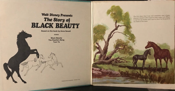 Anna Sewell Music By Tutti Camarata : Walt Disney Presents The Story And Songs Of Black Beauty (LP, Album, Red)