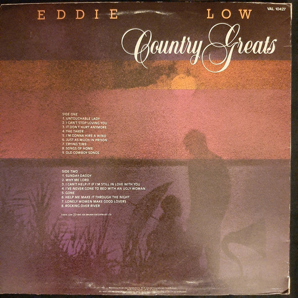 Eddie Low : Country Greats (LP)