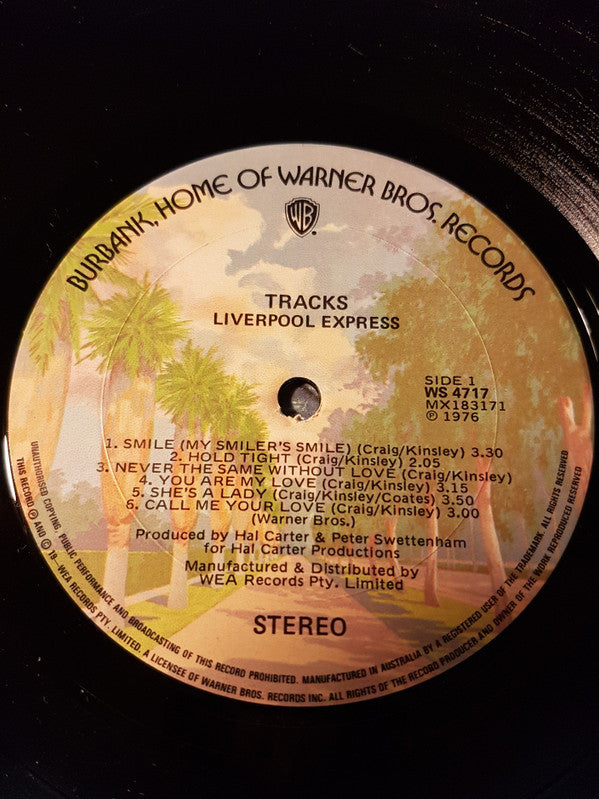 Liverpool Express : Tracks (LP, Album)