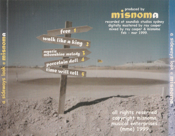 Misnoma (2) : A Sideways Look @ Misnoma (CD, EP)