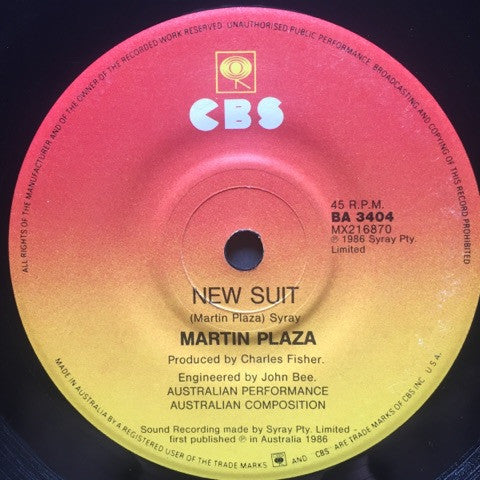 Martin Plaza : Concrete And Clay (7", Single)