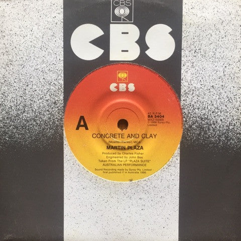 Martin Plaza : Concrete And Clay (7", Single)