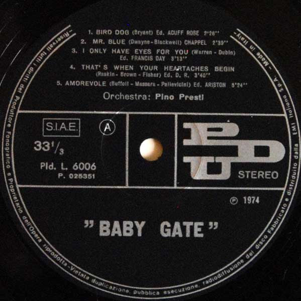 Mina (3) : Baby Gate (LP, Album)