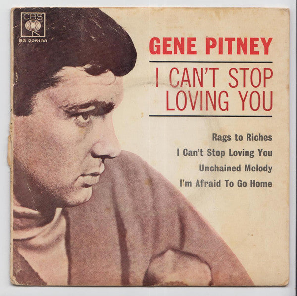 Gene Pitney : I Can&#39;t Stop Loving You (7&quot;, EP)