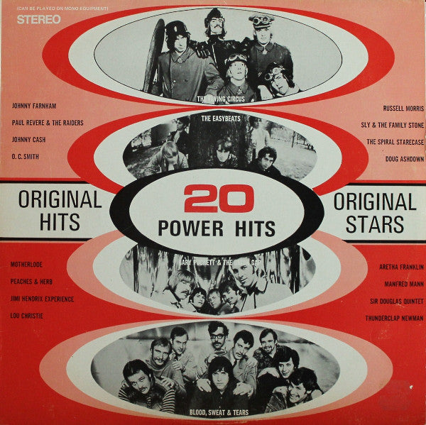 Various : 20 Power Hits (LP, Comp)