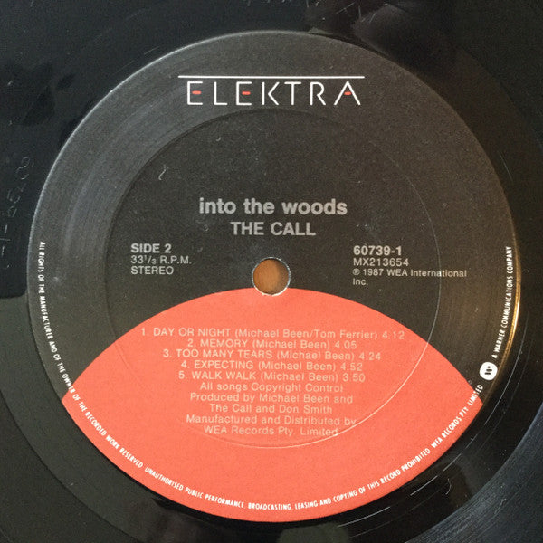 The Call : Into The Woods (LP, Album)