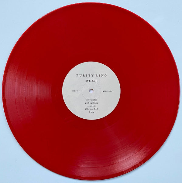 Purity Ring : Womb (LP, Album, Ltd, Red)