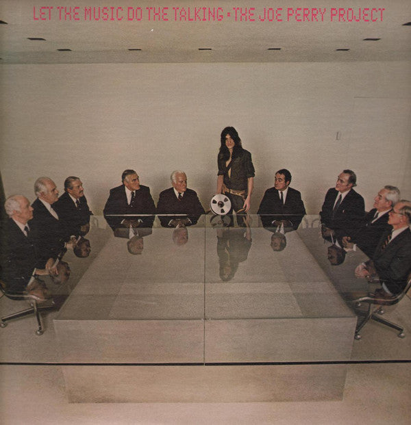 The Joe Perry Project : Let The Music Do The Talking (LP, Album, San)