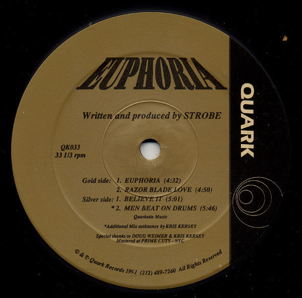 Euphoria (3) : 4 Cut EP (12&quot;, EP)