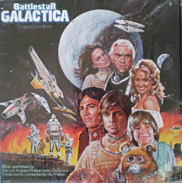 Various : Battlestar Galactica (Original Soundtrack) (LP, Album)