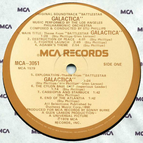 Various : Battlestar Galactica (Original Soundtrack) (LP, Album)
