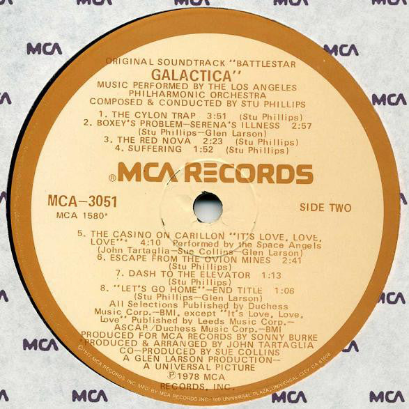 Various : Battlestar Galactica (Original Soundtrack) (LP, Album)