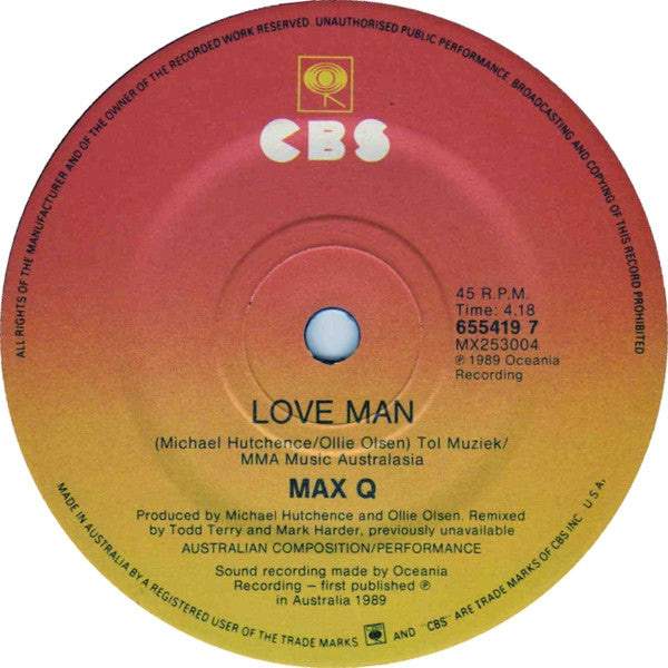 Max Q : Sometimes (7", Single)