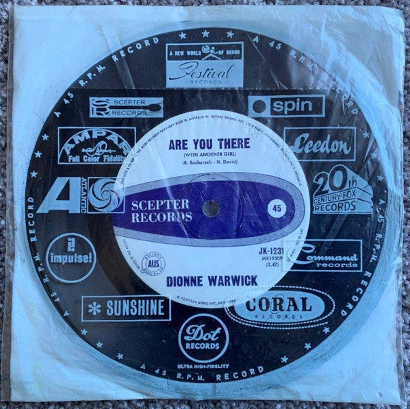 Dionne Warwick : Are You There (With Another Girl) / If I Ever Make You Cry (7&quot;)