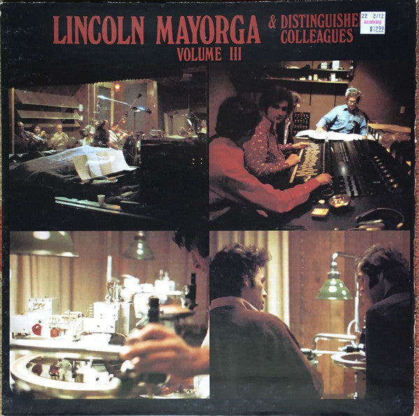 Lincoln Mayorga : Lincoln Mayorga &amp; Distinguished Colleagues - Volume III (LP, Ltd, Red)