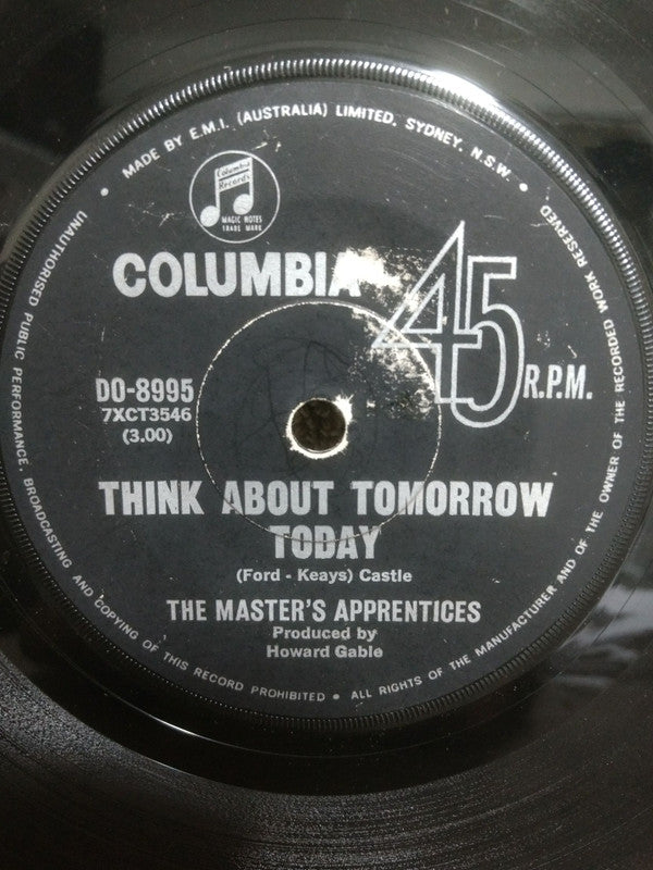 The Master's Apprentices : A Dog, A Siren And Memories (7", Single)