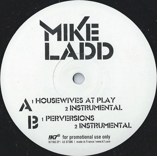 Mike Ladd : Housewives At Play (12&quot;, EP, Promo)