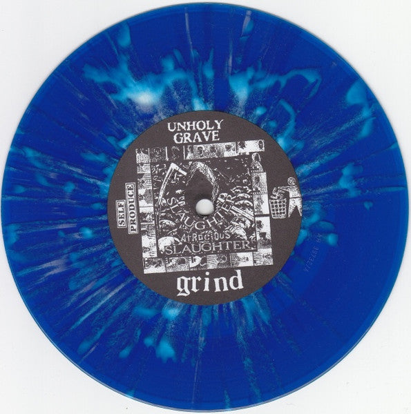 The Index / Unholy Grave : The Index / Cruel Intention (7", EP, Blu)