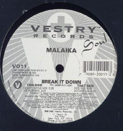 Malaika : Break It Down (12")
