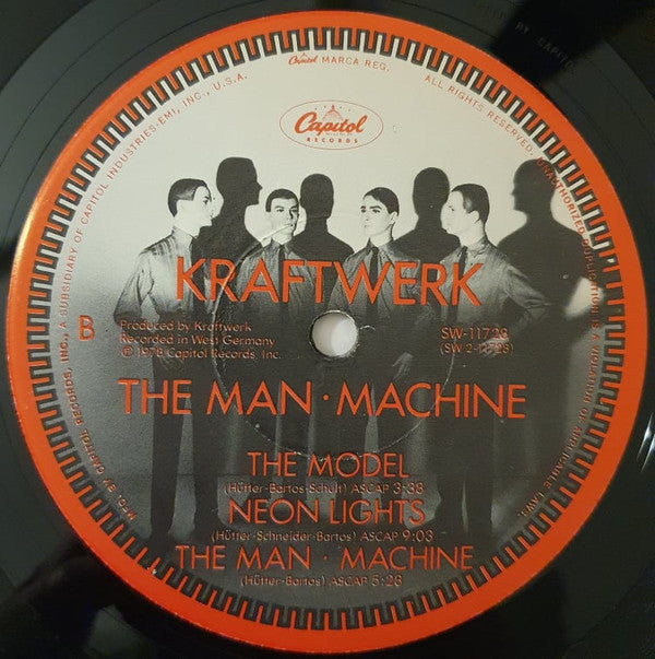 Kraftwerk : The Man • Machine (LP, Album, Jac)