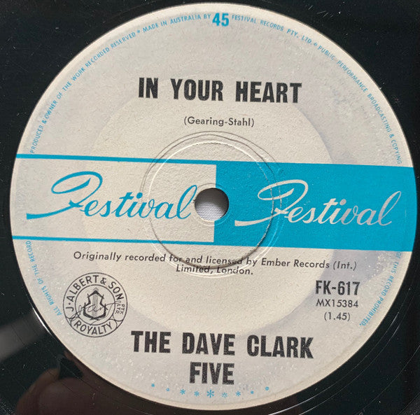 The Dave Clark Five : Chaquita (7", Single)