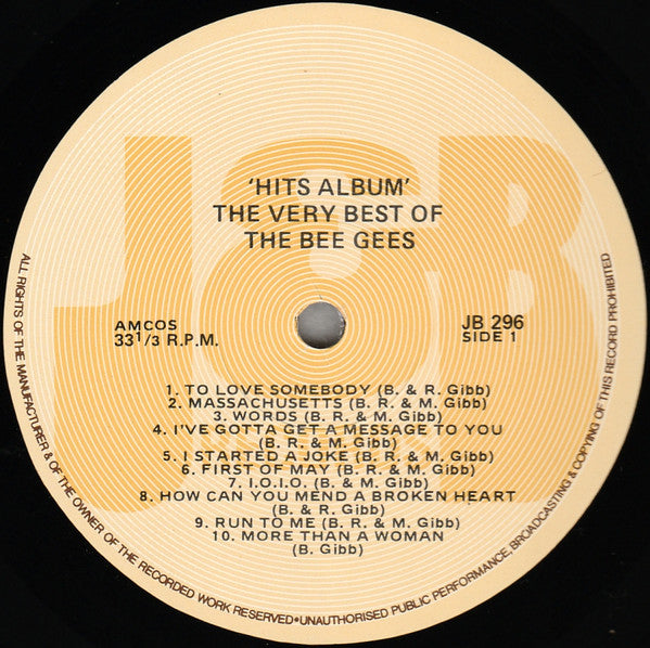 Bee Gees : The Very Best Of (LP, Comp)