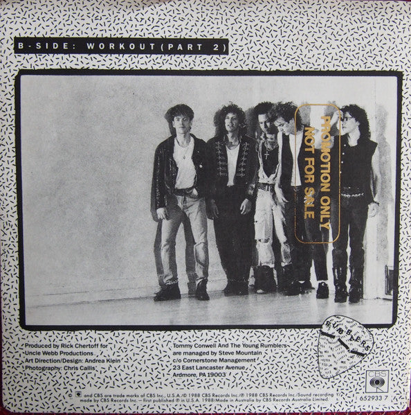 Tommy Conwell And The Young Rumblers : I'm Not Your Man (7", Promo)