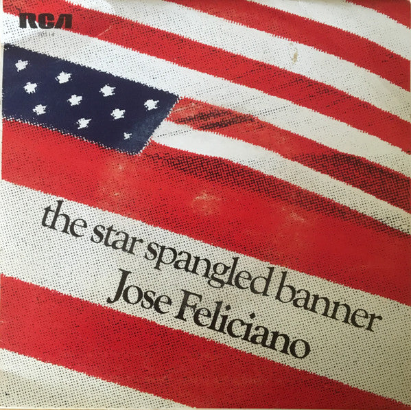 José Feliciano : The Star Spangled Banner (7", EP, Mono)