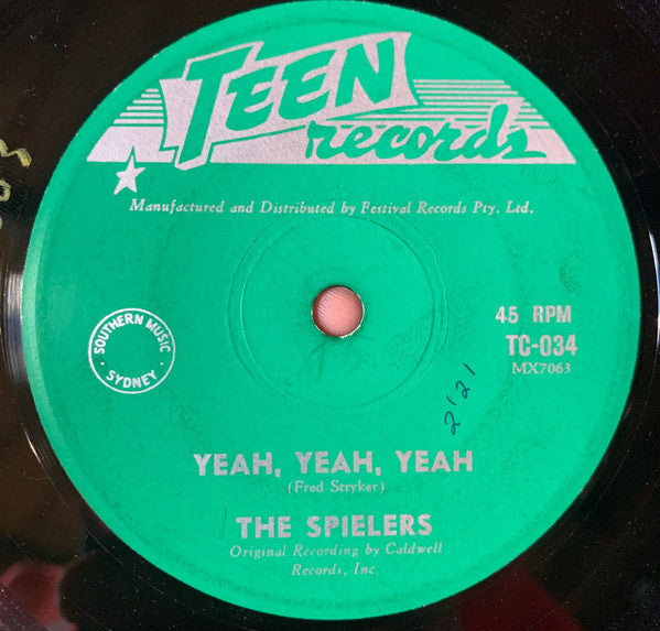 Ernie Newton (4) And The Spielers / The Spielers : Ya, Ya, Ya / Yeah, Yeah, Yeah (7&quot;, Single)