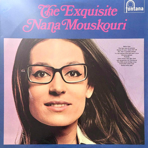 Nana Mouskouri : The Exquisite Nana Mouskouri (LP, Album)