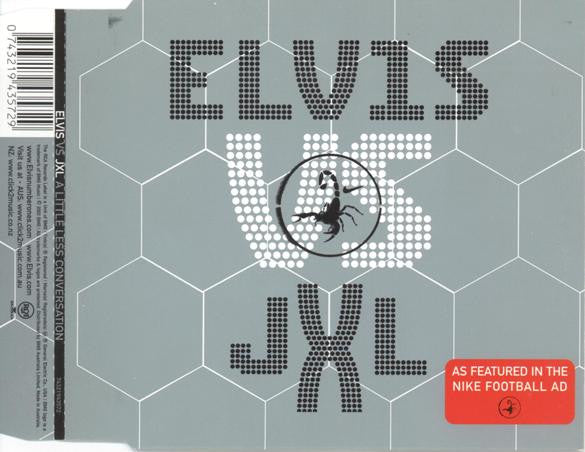 Elvis Presley Vs Junkie XL : A Little Less Conversation (CD, Single)