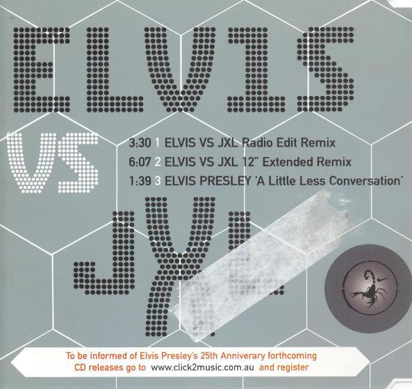 Elvis Presley Vs Junkie XL : A Little Less Conversation (CD, Single)