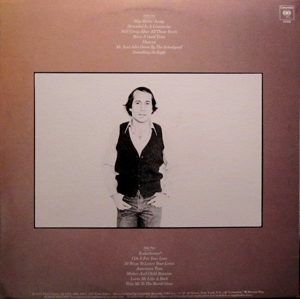 Paul Simon : Greatest Hits, Etc. (LP, Comp, Pit)