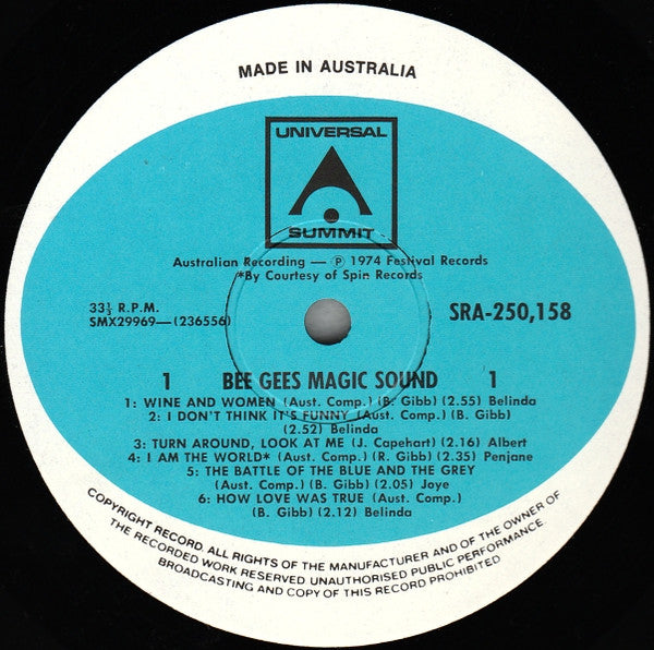 Bee Gees : Magic Sound (LP, Comp)