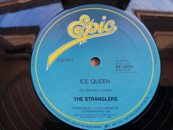 The Stranglers : Let Me Down Easy (12", Single)